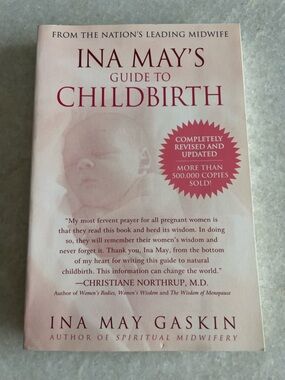Childbirth Book - Pink and White Cover